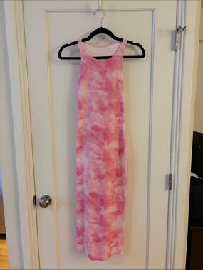 frankies bikinis pirouette dress pink Pirouette Racerback Dress